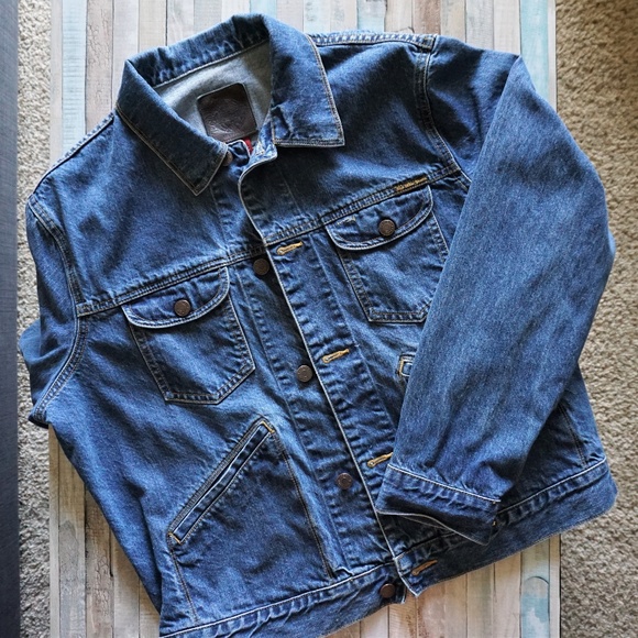GAP Jackets & Blazers - Vintage GAP Mid Wash Oversized Denim Jacket M